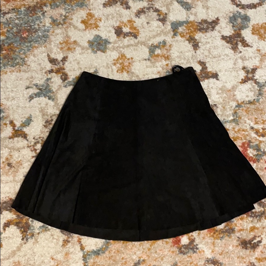 Super Cute Faux Suede Skirt